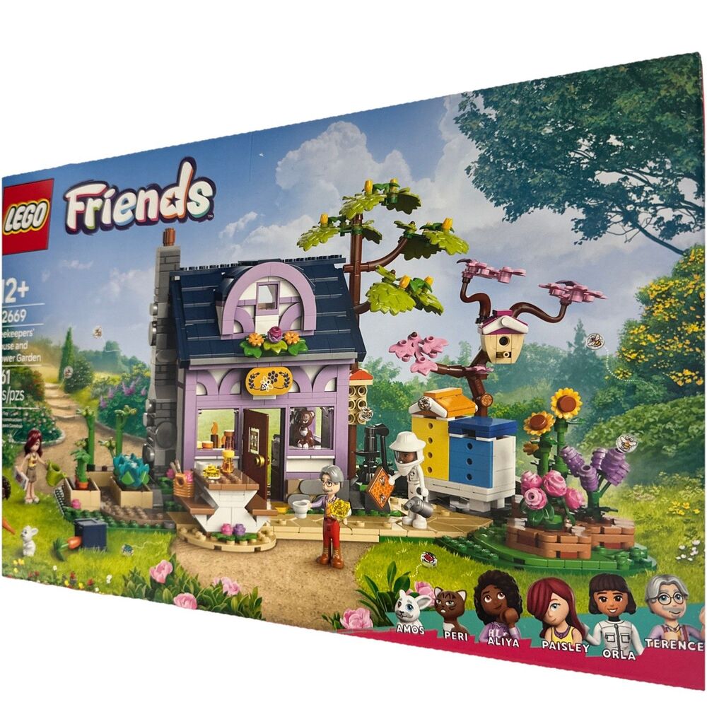 LEGO Friends Beekeepers House and Flower Garden 42669 New Sealed - Picture 2 of 7